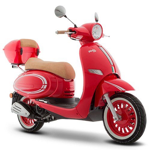 Motocicleta Italika Vitalia 150 rojo/blanca