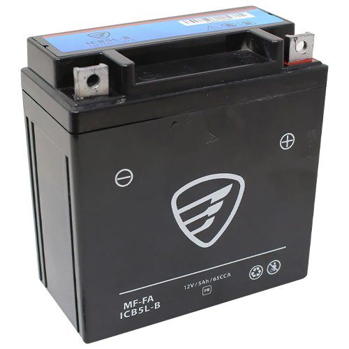Bateria para motocicleta YB5L-B sellada Italika