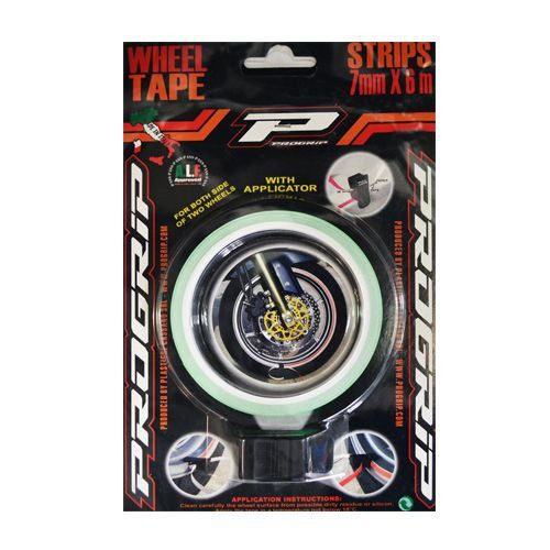 Cinta decorativa para rin verde Pro Grip