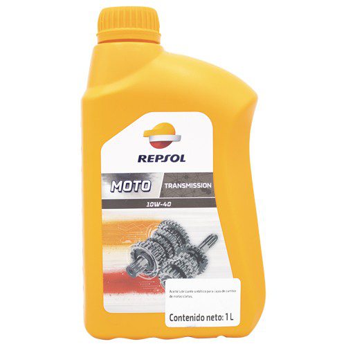 Aceite para motocicleta 10w40 transmision 1L Repsol