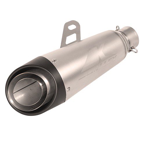 Escape para motocicleta universal gris 35mm a 51mm BD Kinlley