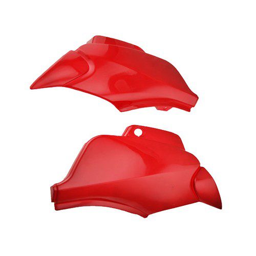 Tapas laterales Italika FT150 roja