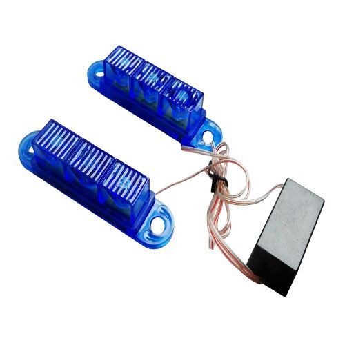 Luz estrobo azul