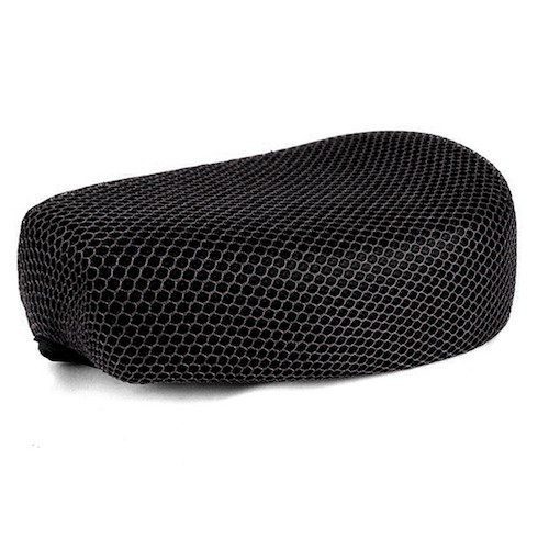 Cubierta de asiento negra universal mediana para motocicletas de trabajo Roda