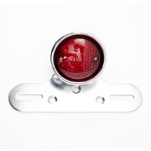 Calavera con soporte cromado 14pcs 12V 1.5-3W led dip 3 wires modelo 2001 Kinlley