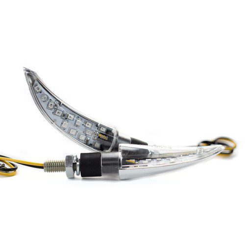 Direccionales cromadas par con 13pcs 12V 1.5-3W led dip modelo 1023 Kinlley