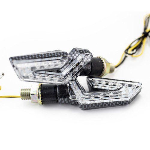 Direccionales carbon par con 15pcs 12V 1.5-3W led dip modelo 1031 Kinlley