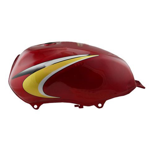 Tanque de gasolina para motocicleta rojo YBR125