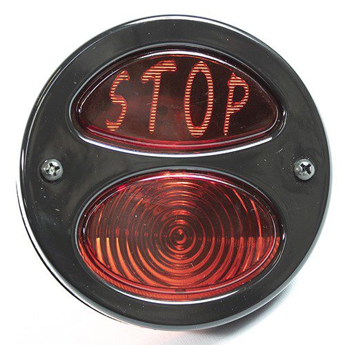 Calavera de stop con base negra bulb modelo 2032 Kinlley