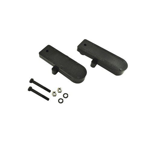 Posapie trasero para motocicleta WS150 WS175 negro