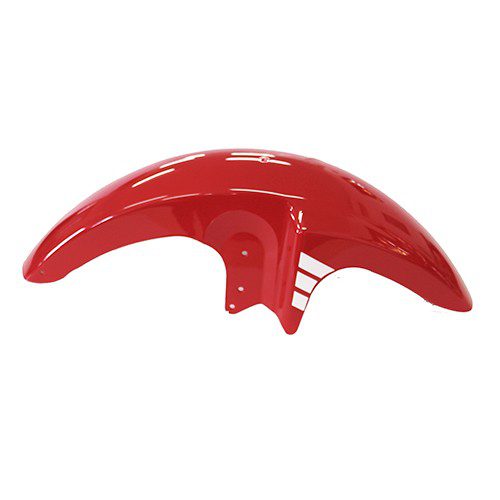 Salpicadera delantera para motocicleta para motocicleta roja DT125 sport