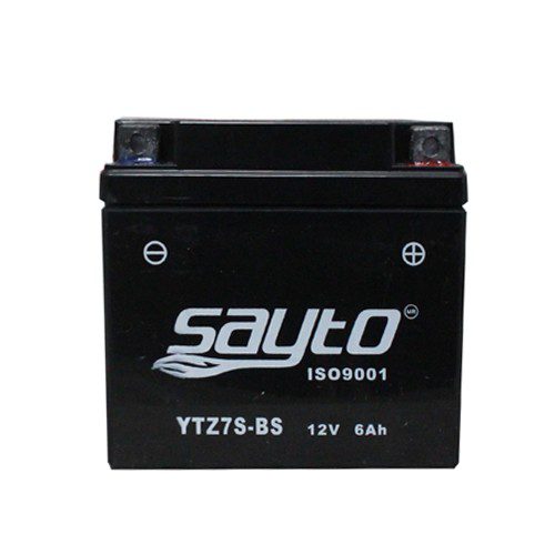 Bateria para motocicleta YTZ7S-BS con acido Sayto