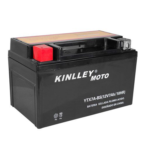 Bateria para motocicleta YTX7A-BS sellada Kinlley