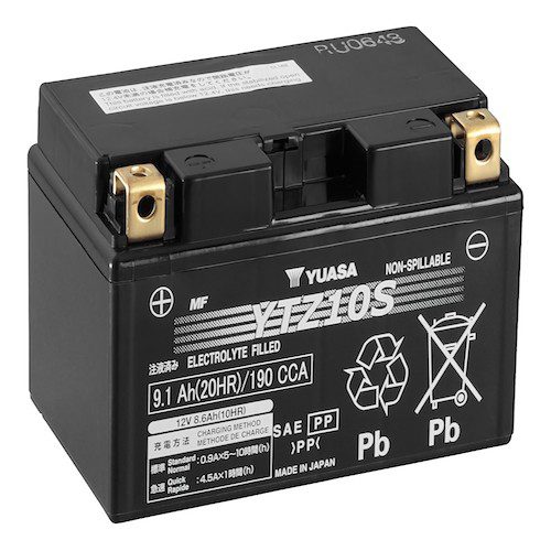 Bateria para motocicleta YTZ10S Japon sellada Yuasa