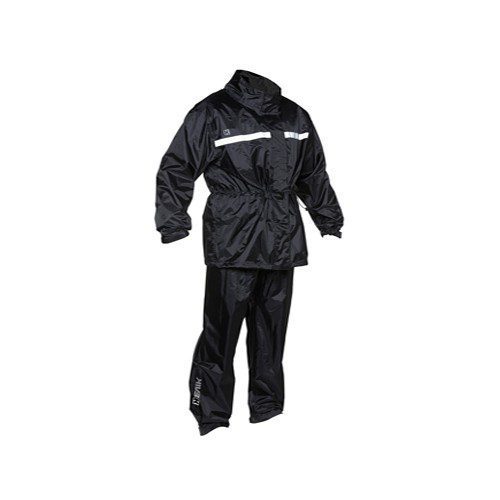 Impermeable negro/gris HVR01 L Hevik