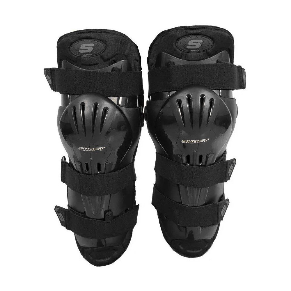 Rodillera para motociclista Shaft SH307 negra