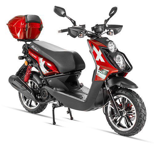 Motocicleta Jiajue Cross 150cc roja