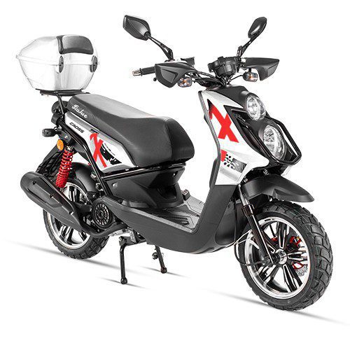 Motocicleta Jiajue Cross 150cc blanca