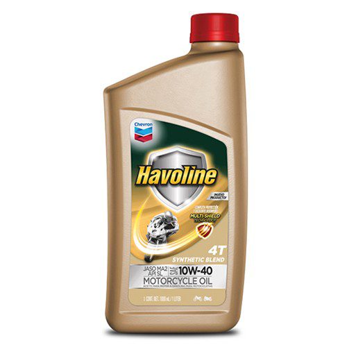 Aceite para motocicleta 4T-1L 10w40 semisintetico Havoline