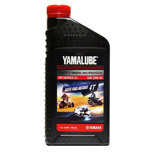 Aceite para motocicleta  4T-1L 20w50 mineral Yamalube