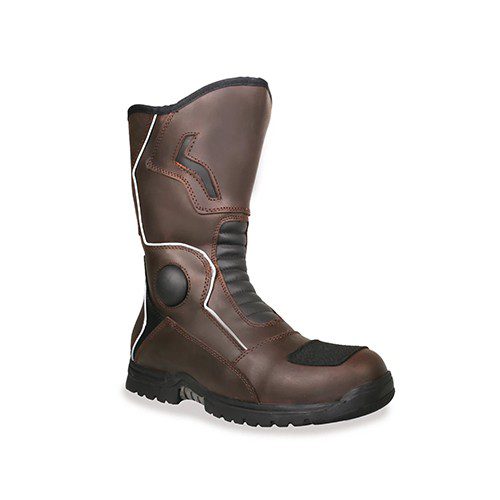 Bota para pista seguridad Barreno Marron 28