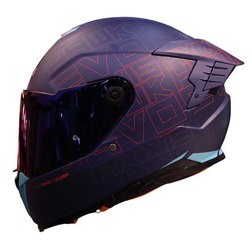 Casco Integral para motocicleta Axxis Hawk Cubik  B5 Rojo Matte Talla L