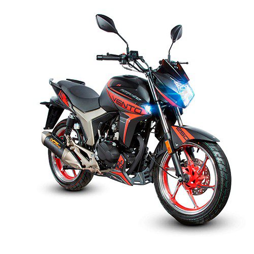 Motocicleta Vento Tornado 250cc negra 2023