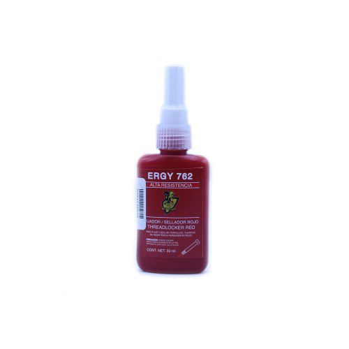 Fijador de tornillos provisional rojo 50ml Ergy