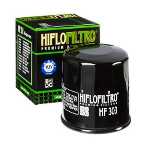 Filtro de aceite para motocicleta Hiflofiltro HF-303 negro